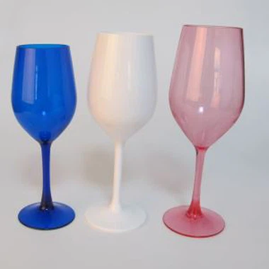 Hard Plastic Wine Goblet