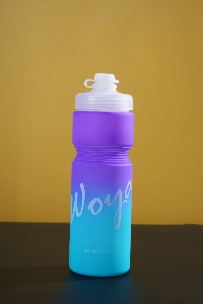 Hot Sale Gradient Spray-Painted Cycling Sports Water Bottle 750ml Cycling Bottle With Customizable Colors & Logo price