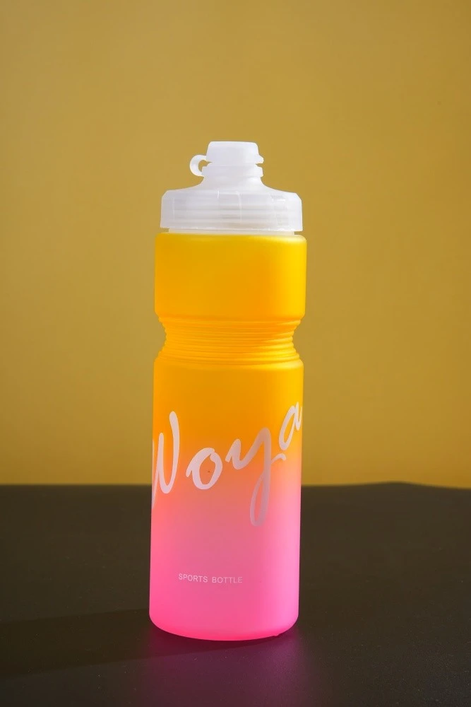 Hot Sale Gradient Spray-Painted Cycling Sports Water Bottle 750ml Cycling Bottle With Customizable Colors & Logo suppliers